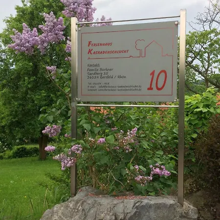 Ferienhaus Kaskadenschlucht * Gersfeld